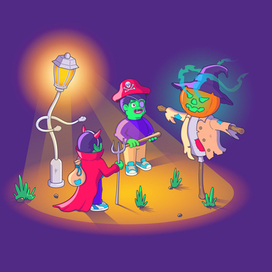 Hey man, do you have any candy for us?...))