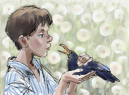 "Ворон" Е.Рудашевский  La Pensée Russe 2012г.