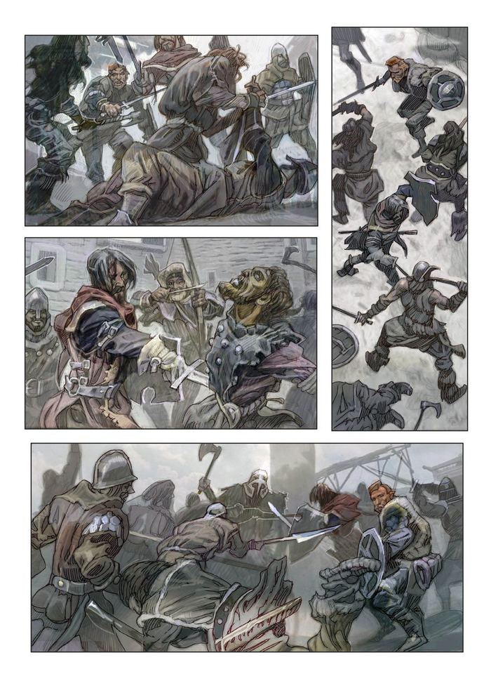 ст.15. Комикс "Предел" для игры Ash of Gods  