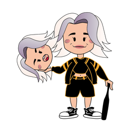 Разработка персонажа и Отрисовка в векторе 