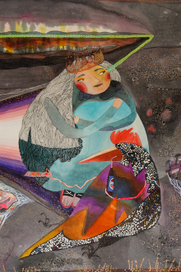 Царство грибов, акварель, 65x75 cm, 2014 (Фрагменты)