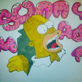 Letter donuts