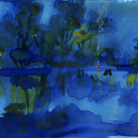 Синий синий вечер