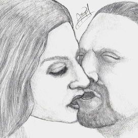 Triple H целуется со своей итальянской фанаткой