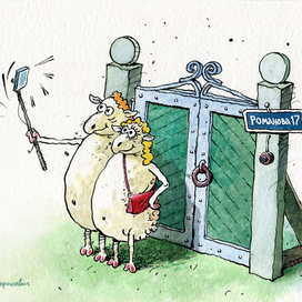 Сэлфи у ворот