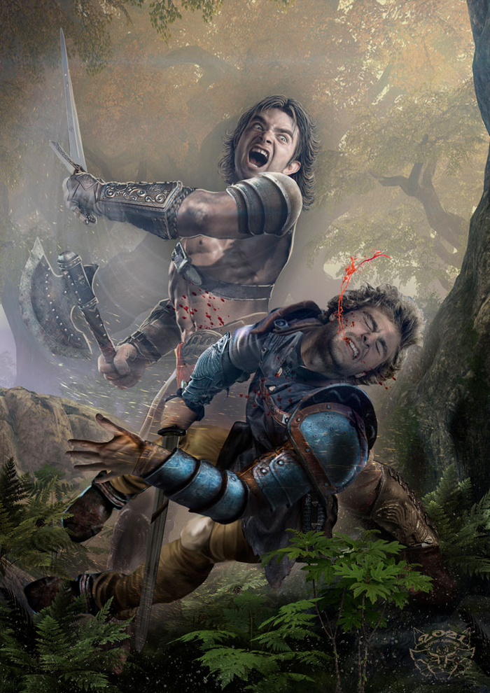 Последний удар...