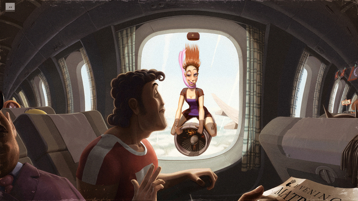 Случайное знакомство.