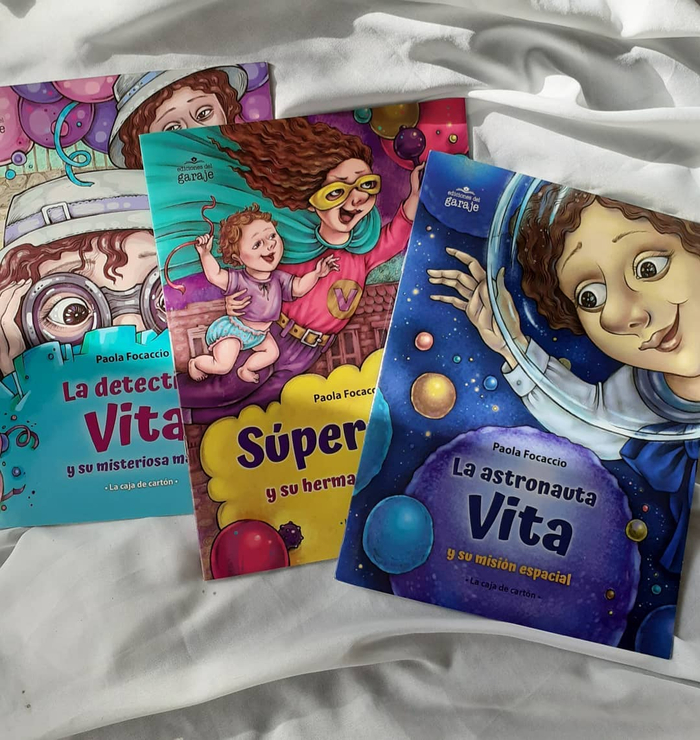 Серия книжек про девочку Виту