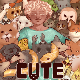 Обложка для сборника иллюстраций