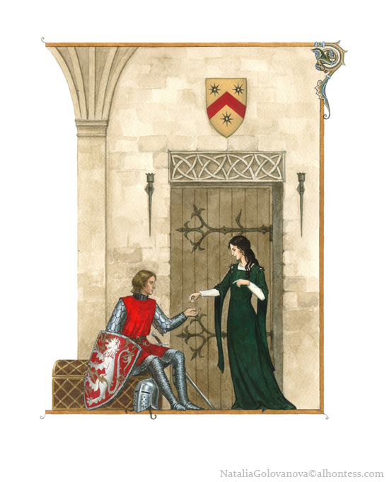 Ивэйн и дева