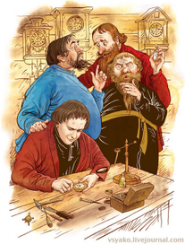 Иллюстрация к книге "Иван Кулибин"