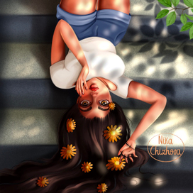 Портрет в стиле мультик