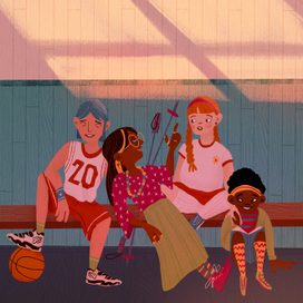 На физкультуре