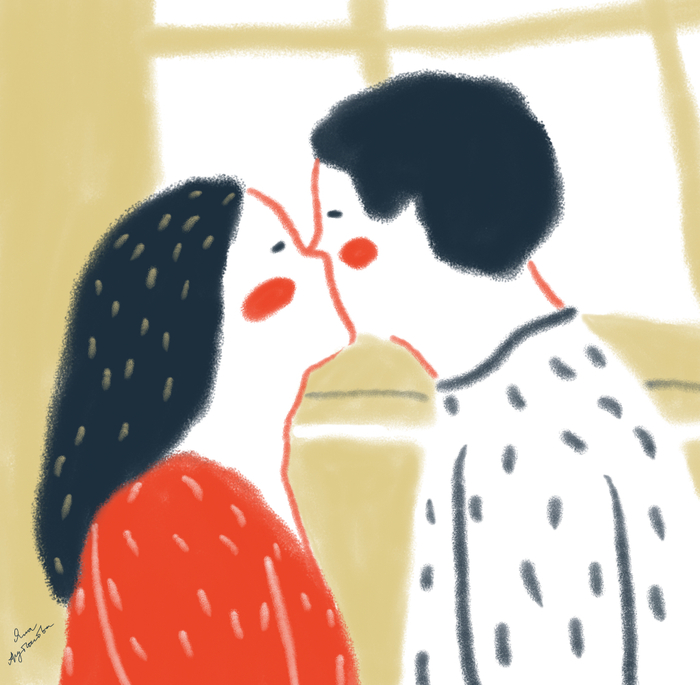 Первый поцелуй