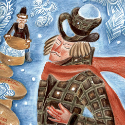 Морожены песни. Иллюстрация по мотивам сказки Степана Писахова.