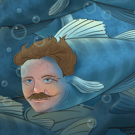 Торговец рыбой