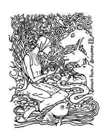 Белый бык. Вольтер. (иллюстрация)