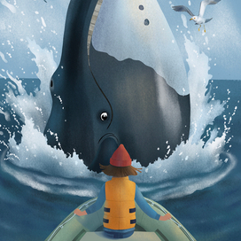 Иллюстрация "Гренландский кит"