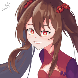 Hu Tao (fan art) Genshin Impact