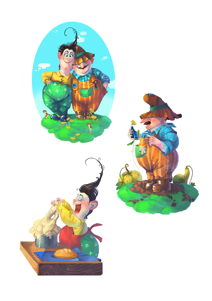 Зарисовки для авторского проекта