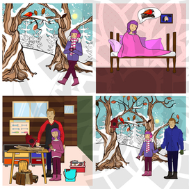 Комикс на сайт "Мир Лилу "