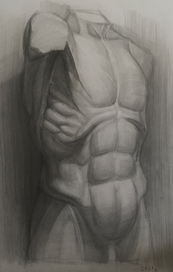 Академический рисунок. Гипс. 