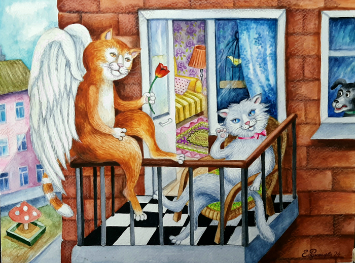 Кошачий Ангел мартовский