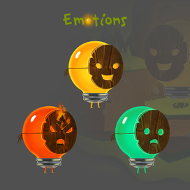 Лампочка-эмоции