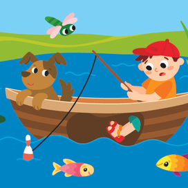 Мальчик в лодке