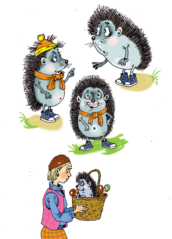Образ ёжика.