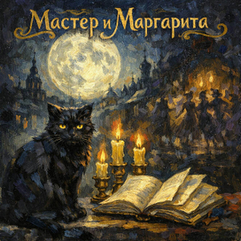 иллюстрация к книге Мастер иМаргарита