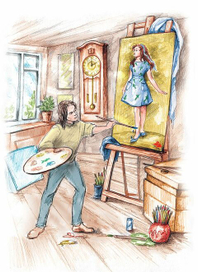 Иллюстрация к детской книге