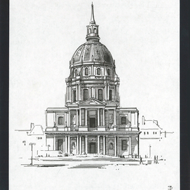 Архитектурная зарисовка