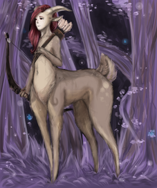 Лесная лучница.