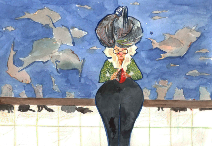 Голодные коты.