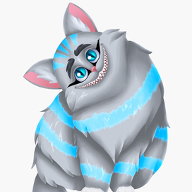 Разработка персонажа для игры - Чеширский кот