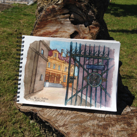 Акварельная архитектура