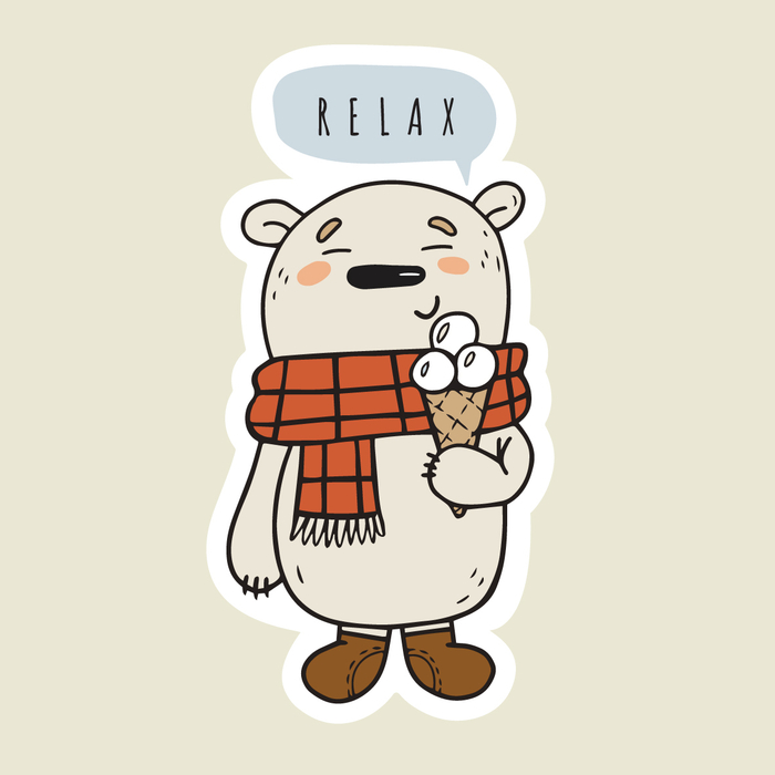 Медведь (стикер)