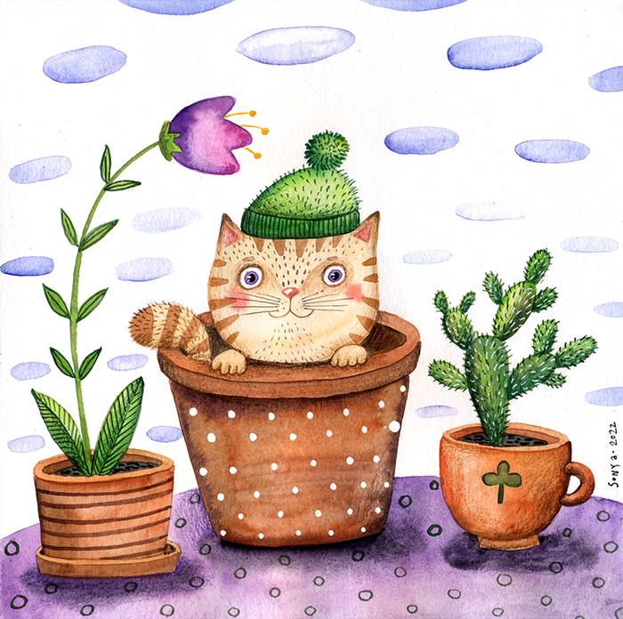 Зеленая шапочка