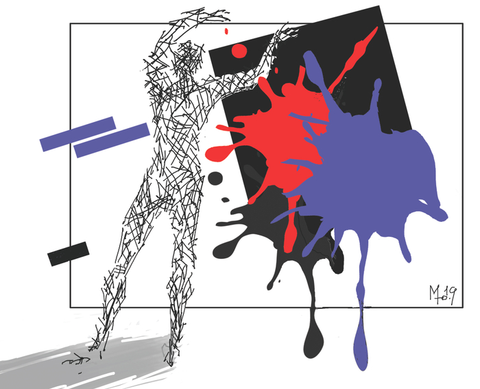 Игра с черным квадратом