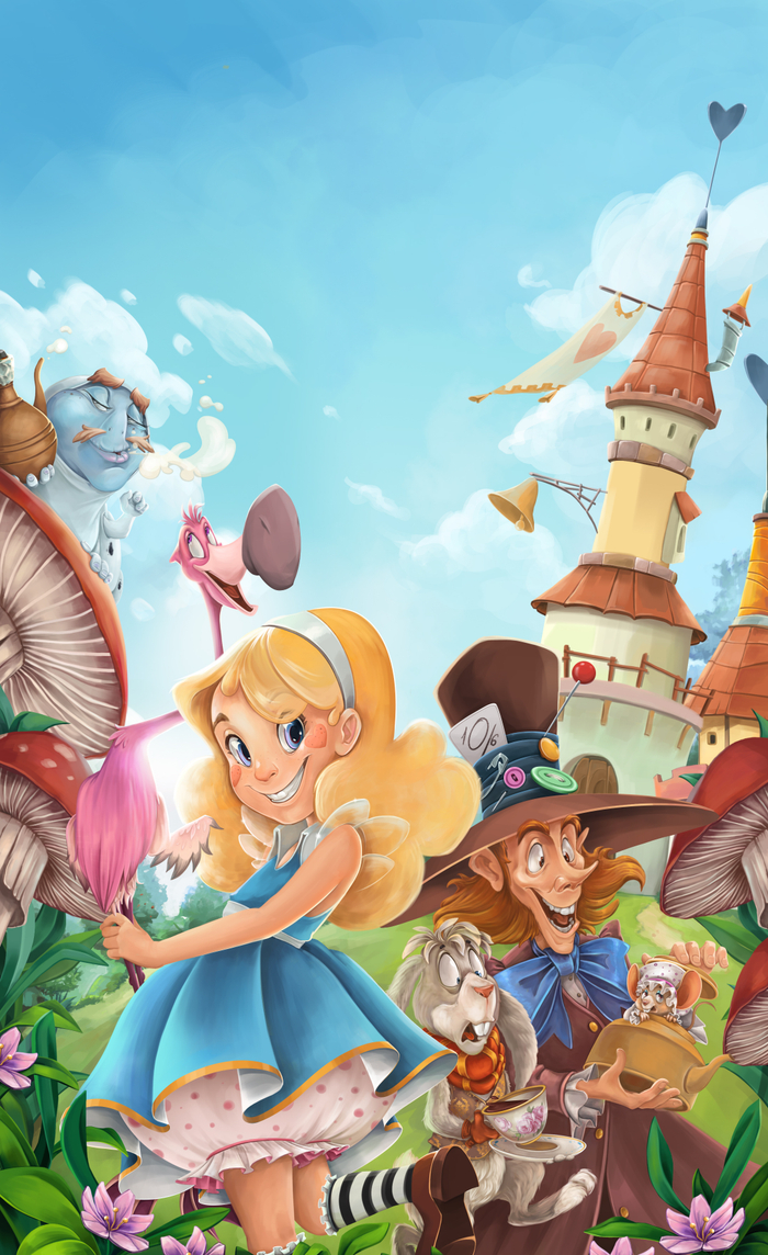 Иллюстрация для игры "Alice"