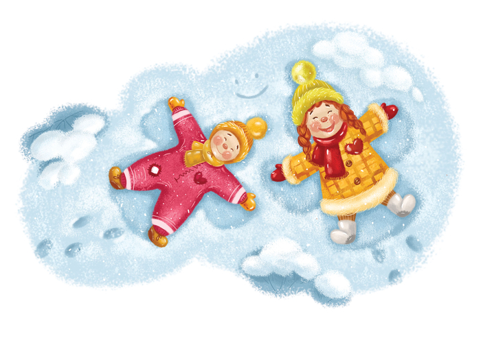 Иллюстрация для благотворительного фонда "Синдром любви"