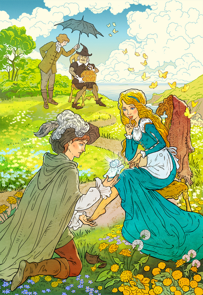 Примерка туфельки