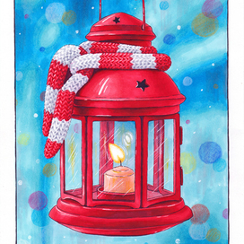 Новогодний фонарь