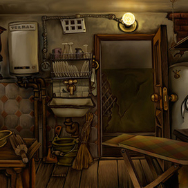 Фон-панорама для анимационного рекламного ролика