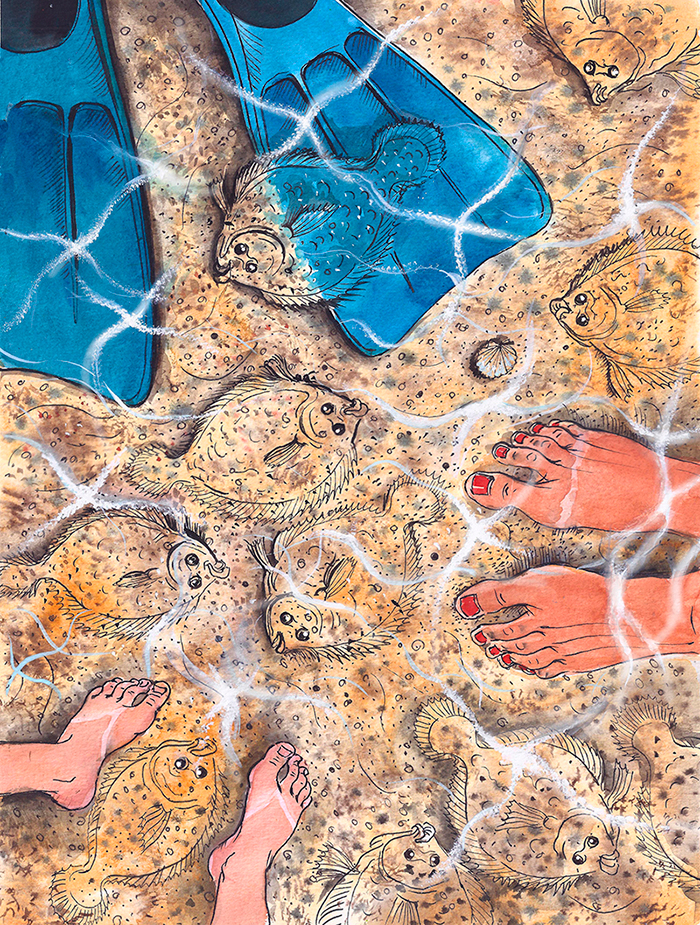 "Живой песок".