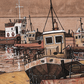 Корабли, о.Ольхон