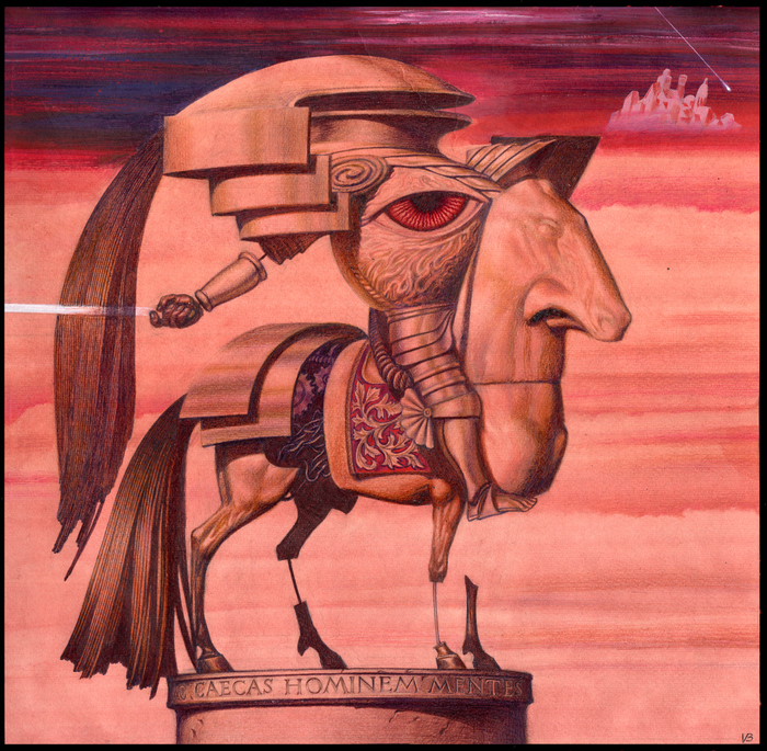 Памятник рыцарю. 