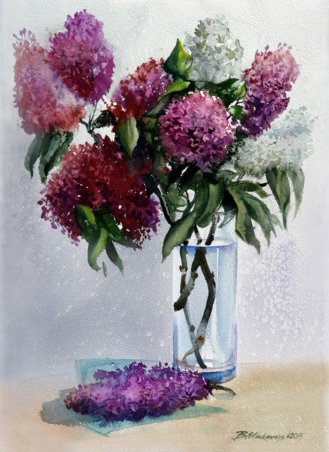 ,,Букет сирени,,(Сиреневое настроение)