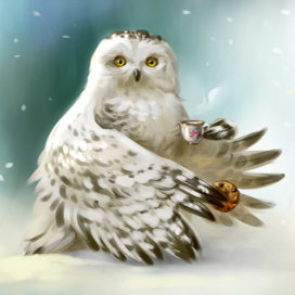 Чай с печенькой